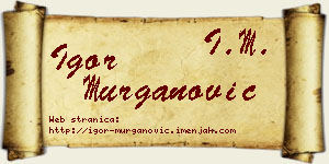 Igor Murganović vizit kartica